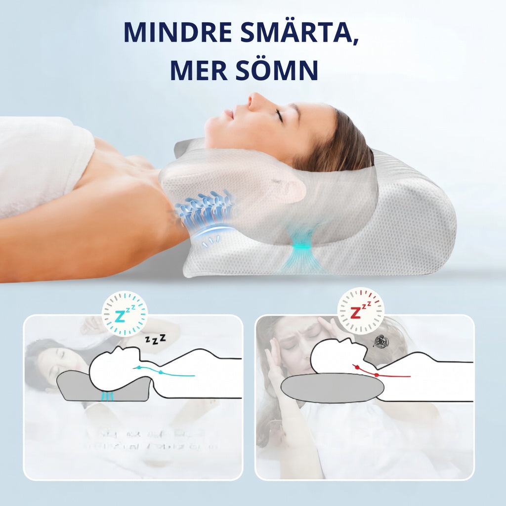 SovLugnare Ergonomisk Nackkudde😴